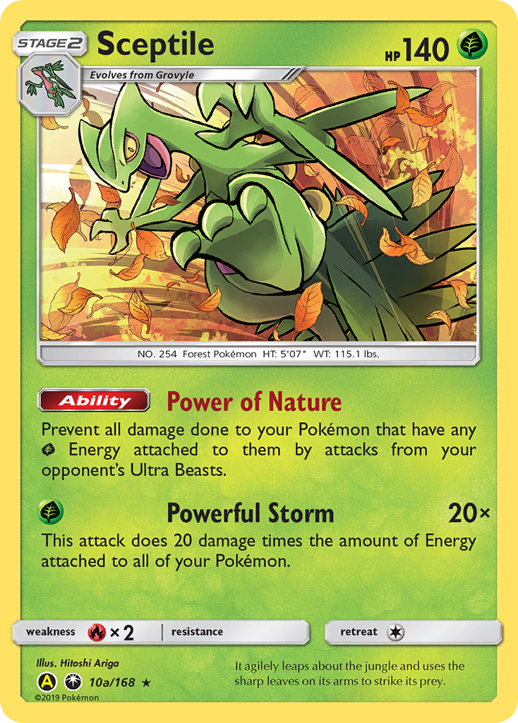 Sceptile (10a/168) [Alternate Art Promos] | Pegasus Games WI