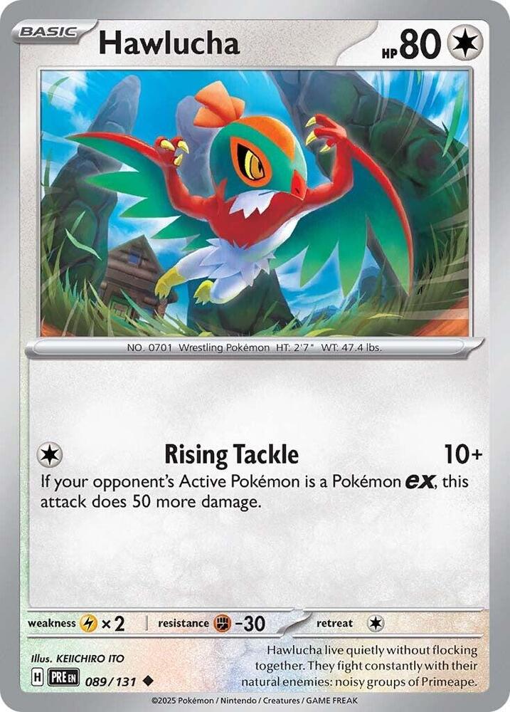 Hawlucha (089/131) [Scarlet & Violet: Prismatic Evolutions] | Pegasus Games WI