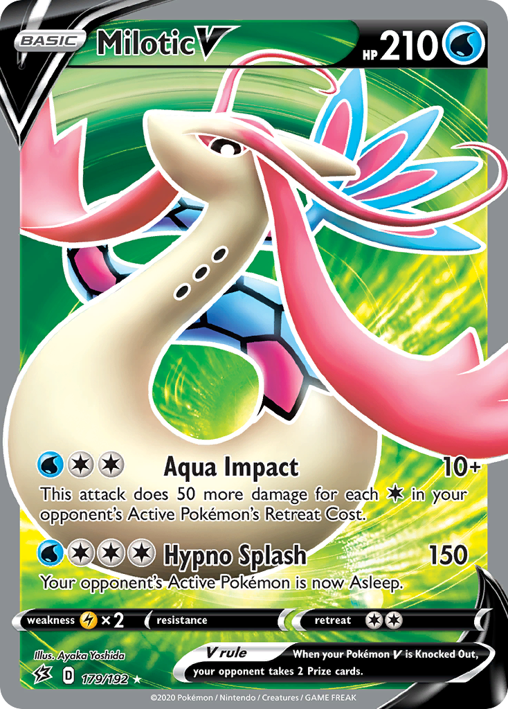 Milotic V (179/192) [Sword & Shield: Rebel Clash] | Pegasus Games WI