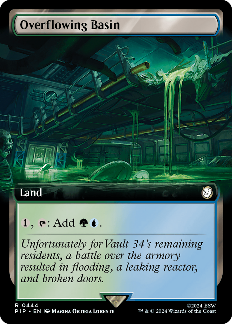 Overflowing Basin (Extended Art) [Fallout] | Pegasus Games WI