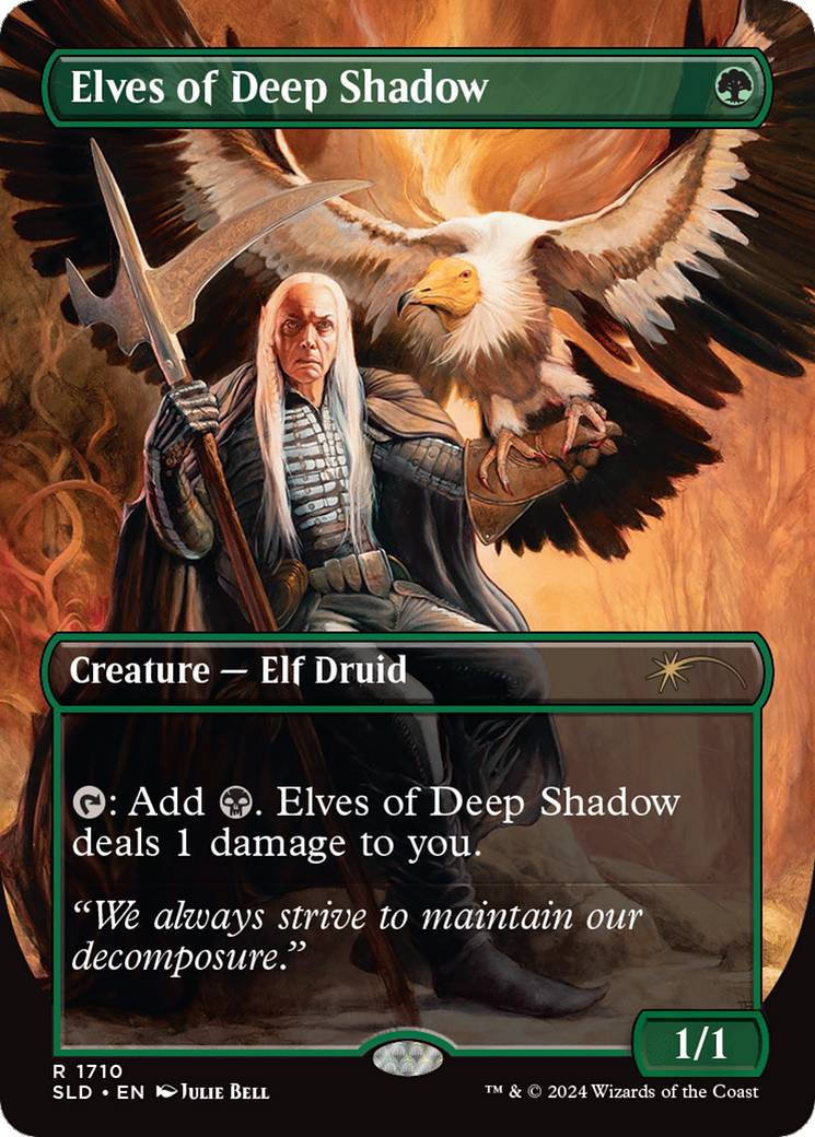 Elves of Deep Shadow (Rainbow Foil) [Secret Lair Drop Series] | Pegasus Games WI