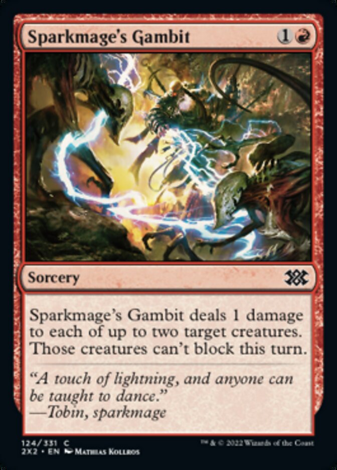 Sparkmage's Gambit [Double Masters 2022] | Pegasus Games WI