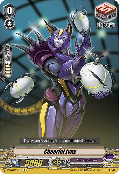 Cheerful Lynx (V-EB09/054EN) [The Raging Tactics] | Pegasus Games WI