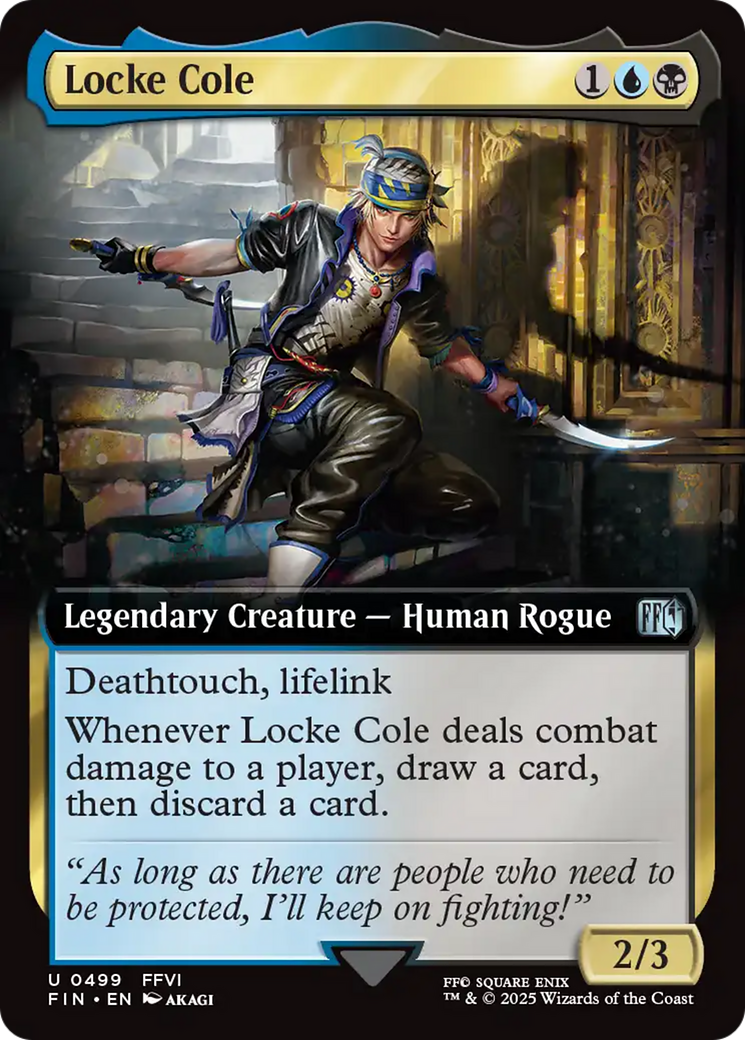 Locke Cole (Extended Art) [FINAL FANTASY] | Pegasus Games WI