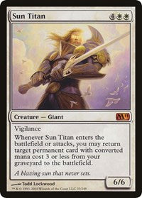 Sun Titan (M11) [Oversize Cards] | Pegasus Games WI