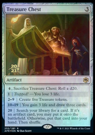 Treasure Chest [Dungeons & Dragons: Adventures in the Forgotten Realms Prerelease Promos] | Pegasus Games WI