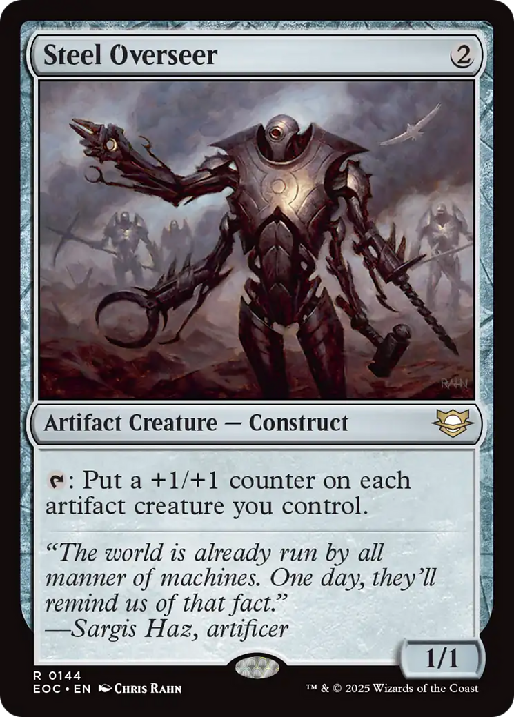 Steel Overseer [Edge of Eternities Commander] | Pegasus Games WI