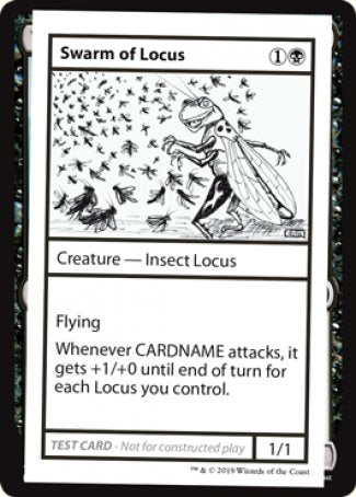 Swarm of Locus (2021 Edition) [Mystery Booster Playtest Cards] | Pegasus Games WI