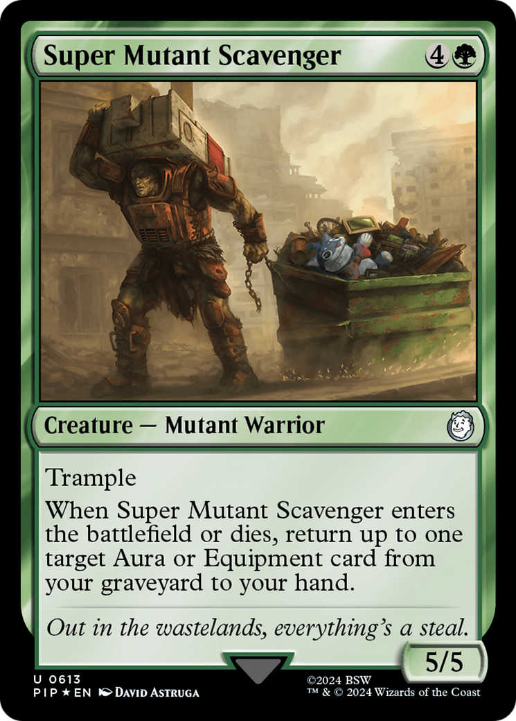 Super Mutant Scavenger (Surge Foil) [Fallout] | Pegasus Games WI