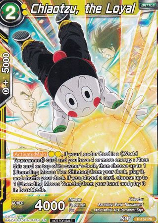 Chiaotzu, the Loyal (Power Booster: World Martial Arts Tournament) (P-157) [Promotion Cards] | Pegasus Games WI