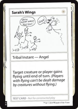 Sarah's Wings (2021 Edition) [Mystery Booster Playtest Cards] | Pegasus Games WI