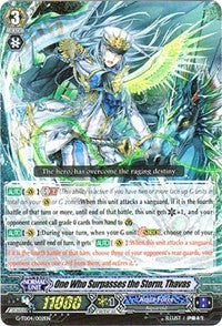 One Who Surpasses the Storm, Thavas (RRR) (G-TD04/002EN) [Blue Cavalry of the Divine Marine Spirits] | Pegasus Games WI