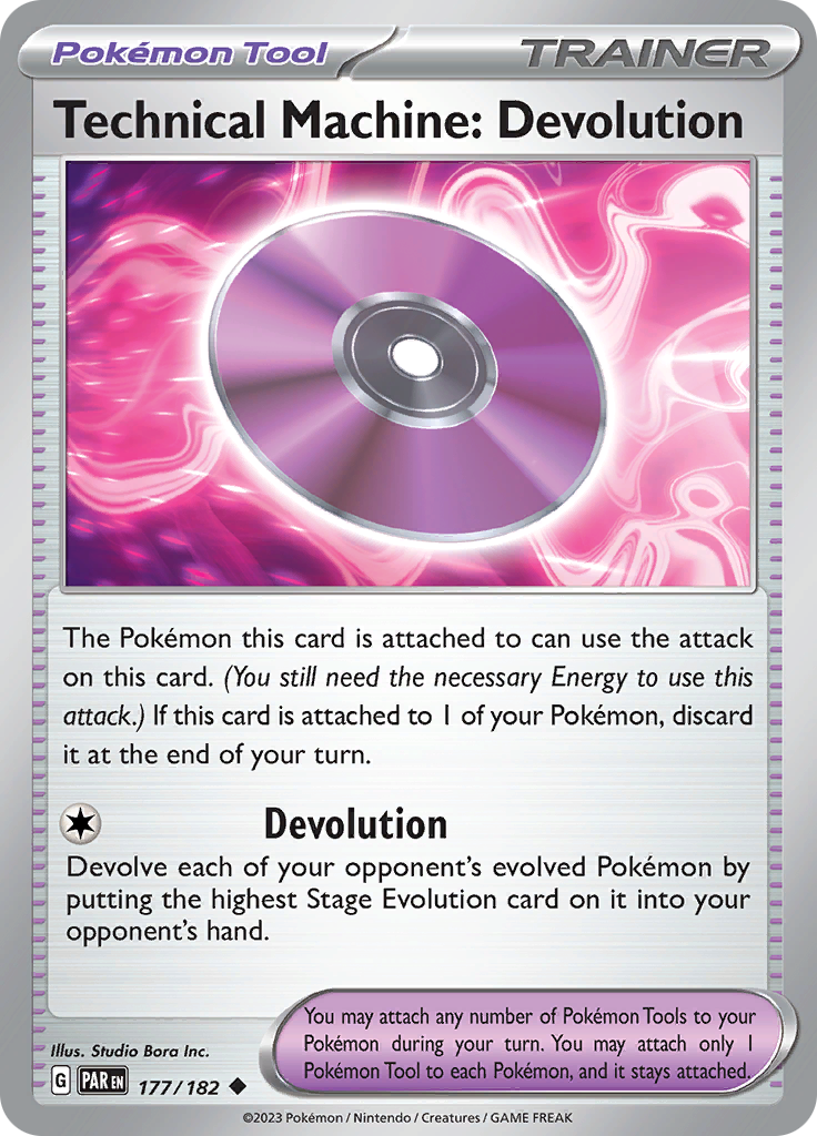 Technical Machine: Devolution (177/182) [Scarlet & Violet: Paradox Rift] | Pegasus Games WI