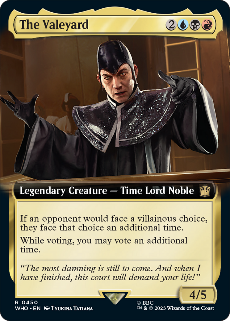 The Valeyard (Extended Art) [Doctor Who] | Pegasus Games WI