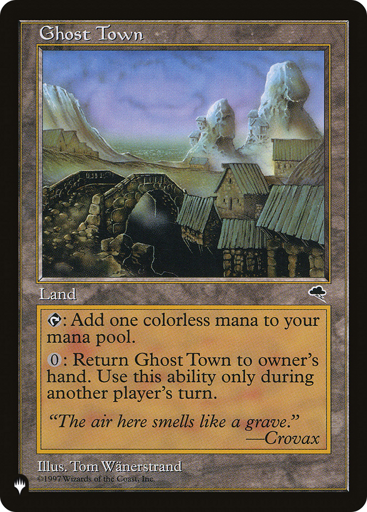 Ghost Town [The List] | Pegasus Games WI