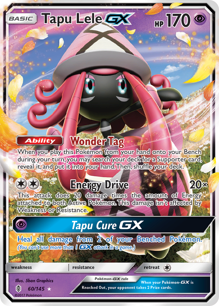 Tapu Lele GX (60/145) [Sun & Moon: Guardians Rising] | Pegasus Games WI