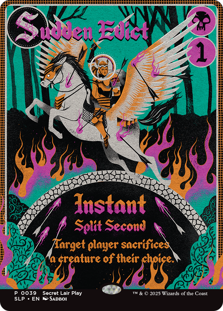 Sudden Edict [Secret Lair Showdown] | Pegasus Games WI