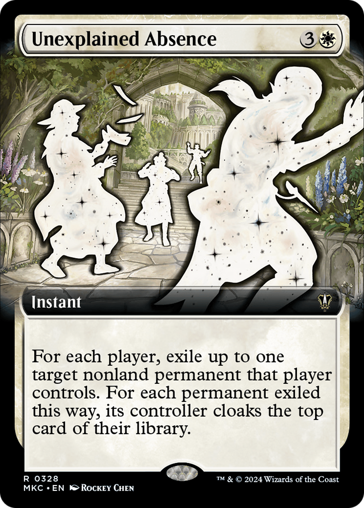 Unexplained Absence (Extended Art) [Murders at Karlov Manor Commander] | Pegasus Games WI