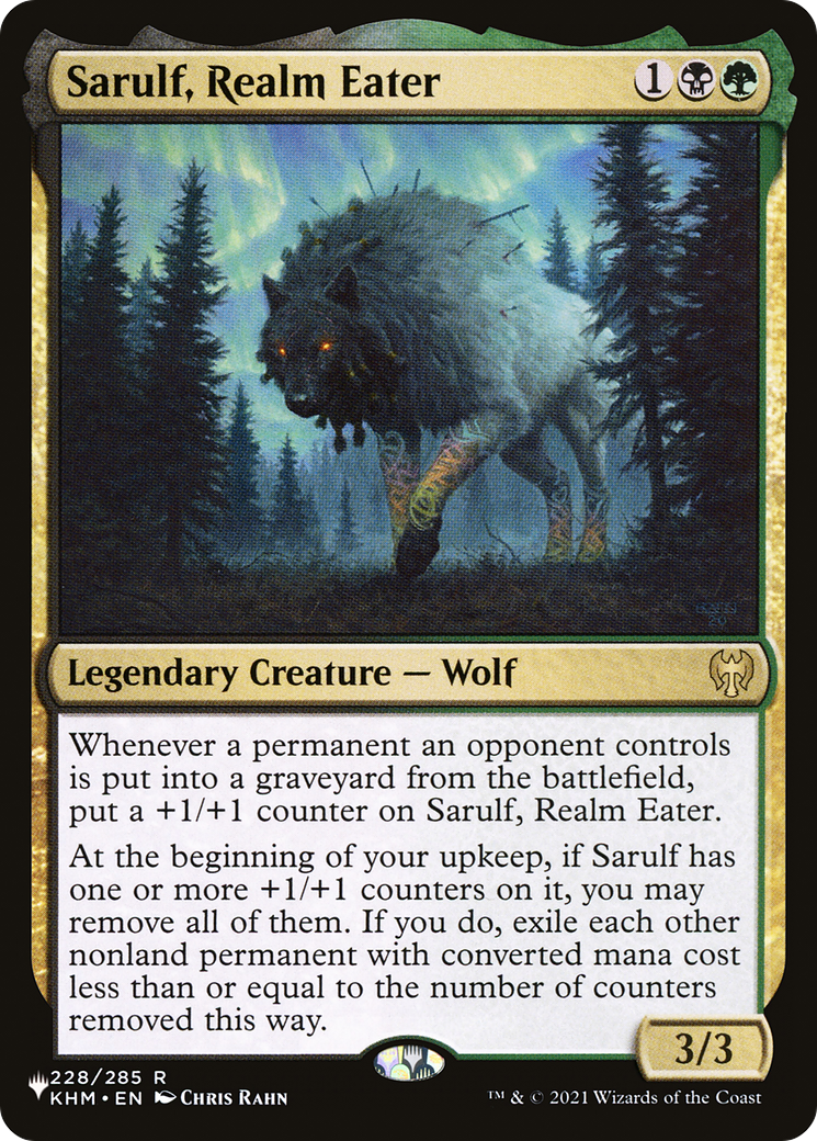 Sarulf, Realm Eater [The List] | Pegasus Games WI
