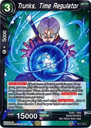 Trunks, Time Regulator (BT7-103) [Assault of the Saiyans] | Pegasus Games WI