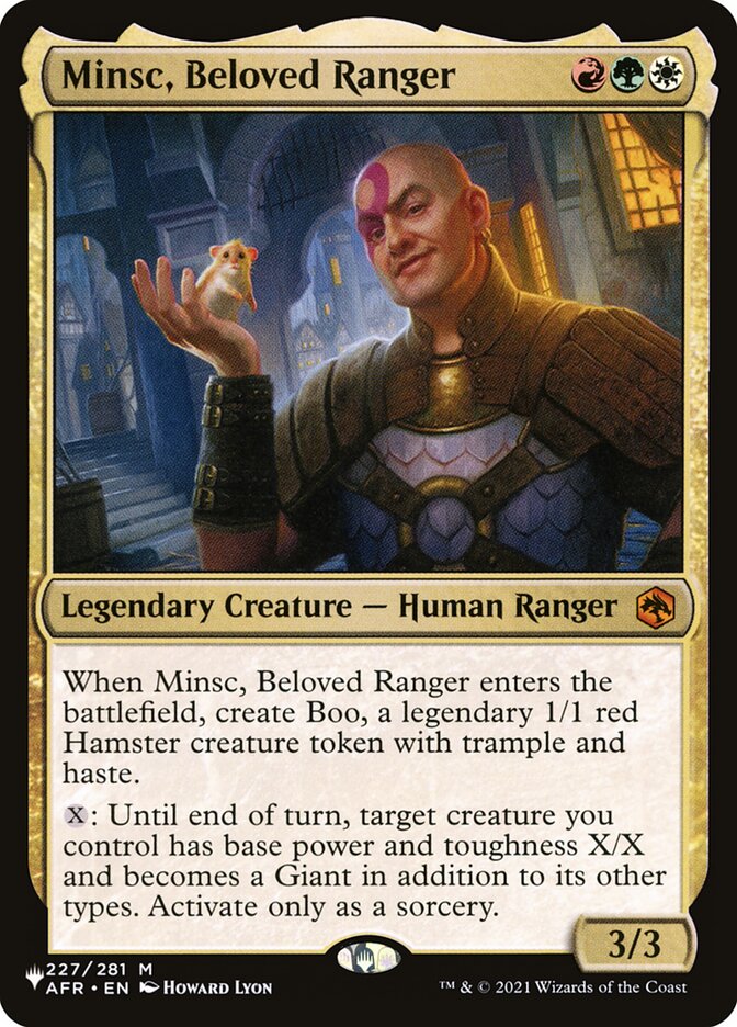Minsc, Beloved Ranger [The List] | Pegasus Games WI