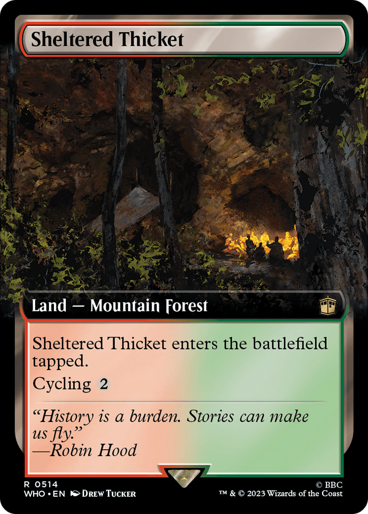 Sheltered Thicket (Extended Art) [Doctor Who] | Pegasus Games WI