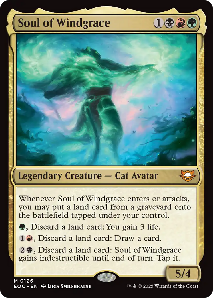 Soul of Windgrace [Edge of Eternities Commander] | Pegasus Games WI