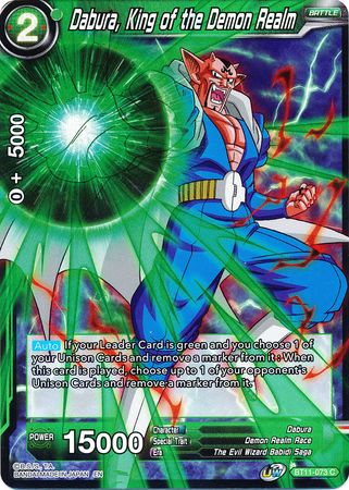 Dabura, King of the Demon Realm (BT11-073) [Vermilion Bloodline 2nd Edition] | Pegasus Games WI