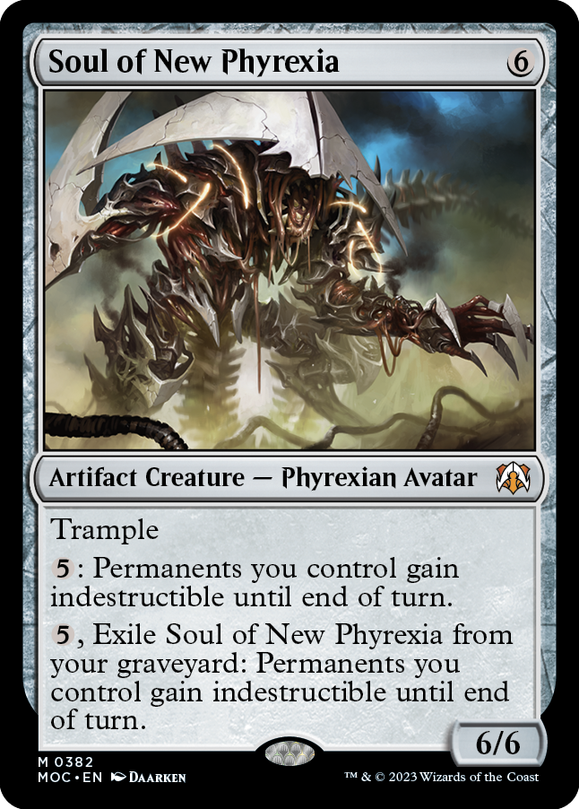 Soul of New Phyrexia [March of the Machine Commander] | Pegasus Games WI