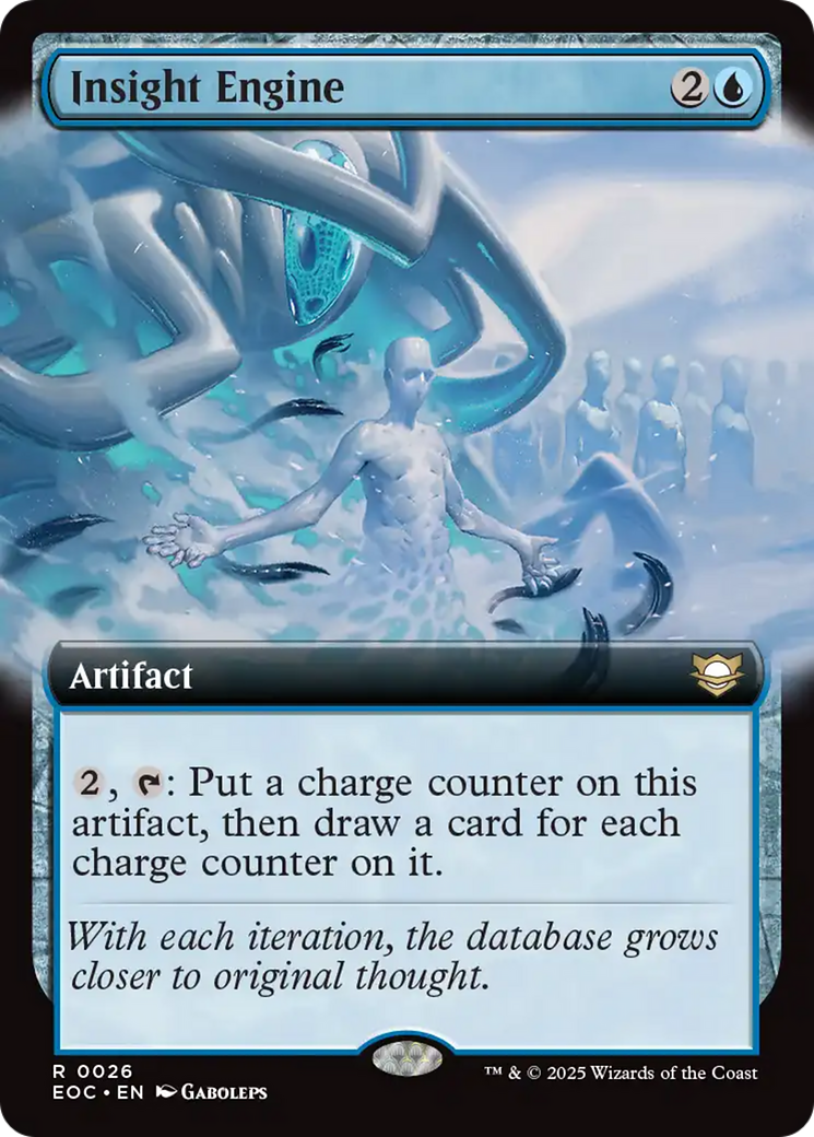 Insight Engine (Extended Art) [Edge of Eternities Commander] | Pegasus Games WI