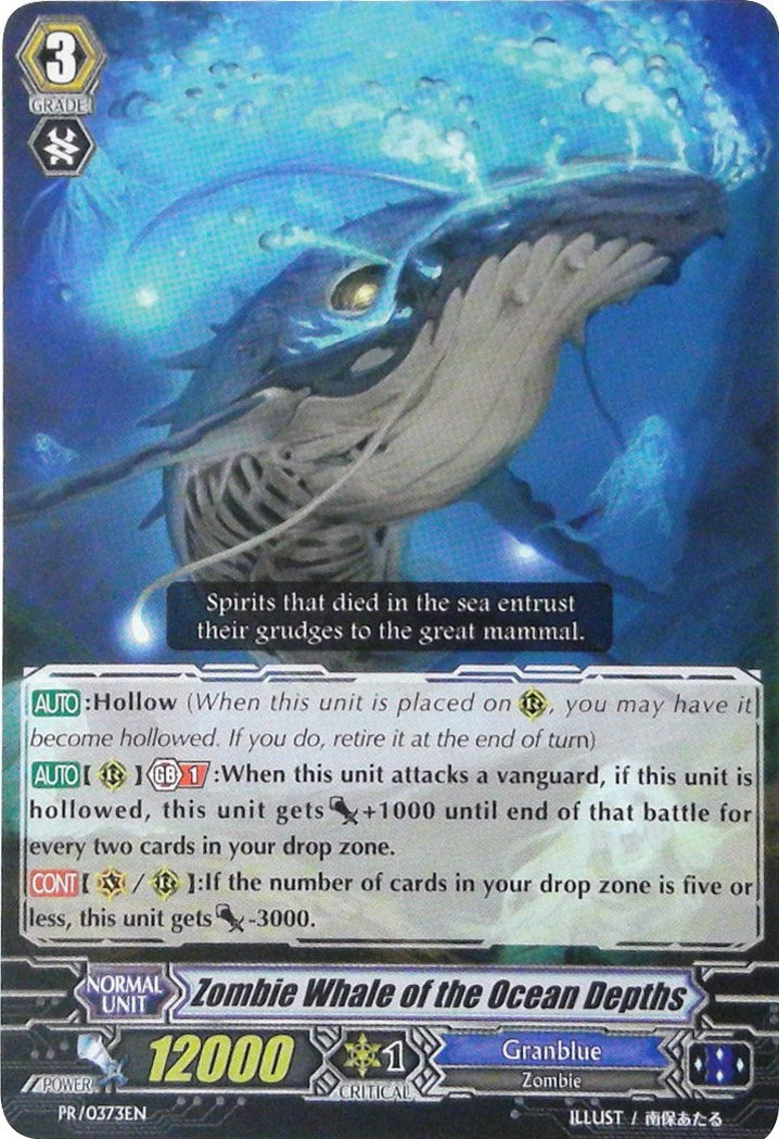 Zombie Whale of the Ocean Depths (PR/0373EN) [Promo Cards] | Pegasus Games WI