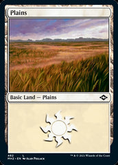 Plains (482) (Foil Etched) [Modern Horizons 2] | Pegasus Games WI