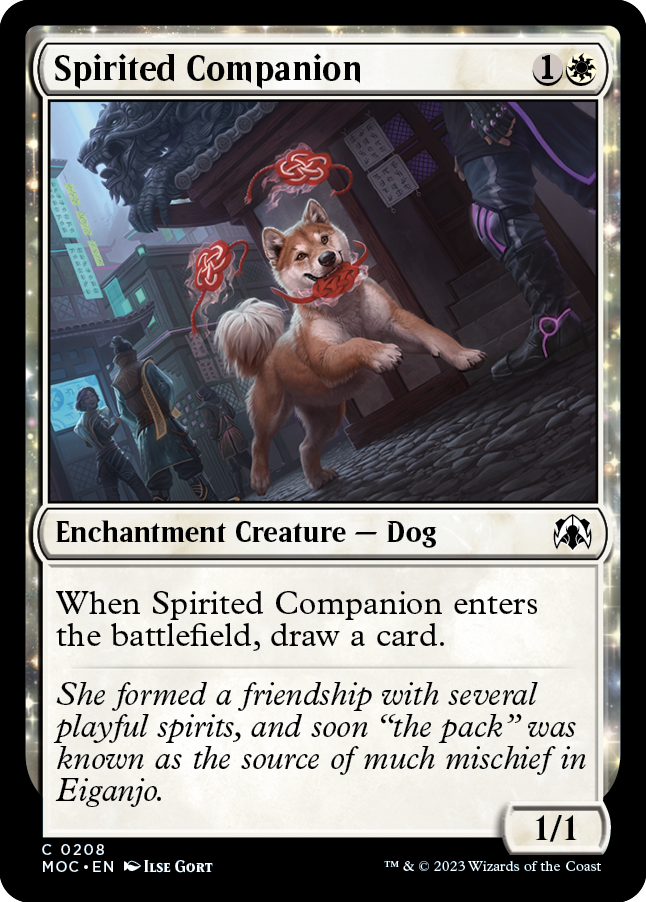 Spirited Companion [March of the Machine Commander] | Pegasus Games WI