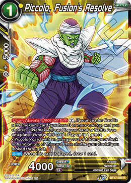 Piccolo, Fusion's Resolve (BT17-099) [Ultimate Squad] | Pegasus Games WI