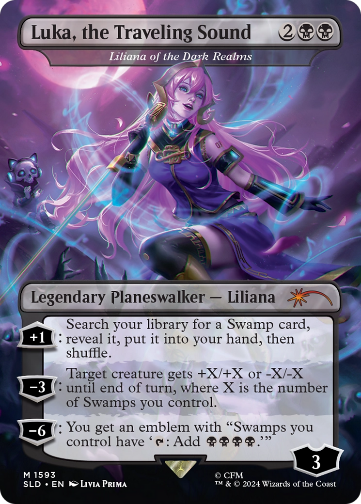 Luka, the Traveling Sound - Liliana of the Dark Realms [Secret Lair Drop Series] | Pegasus Games WI