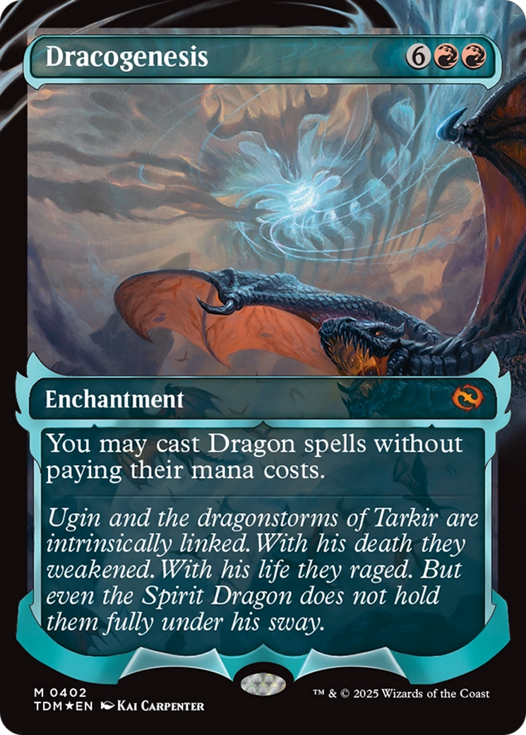 Dracogenesis (0402) (Showcase) [Tarkir: Dragonstorm] | Pegasus Games WI