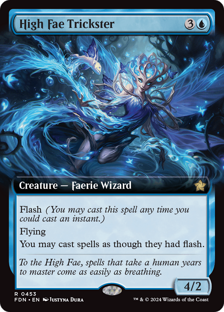 High Fae Trickster (Extended Art) [Foundations] | Pegasus Games WI