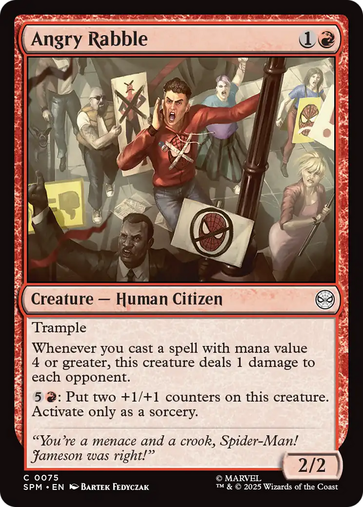Angry Rabble [Marvel's Spider-Man] | Pegasus Games WI