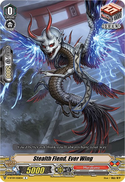 Stealth Fiend, Ever Wing (V-BT09/058EN) [Butterfly d'Moonlight] | Pegasus Games WI