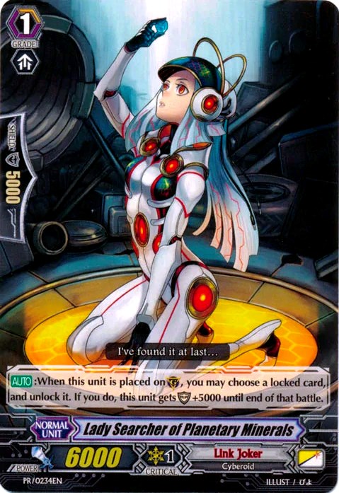 Lady Searcher of Planetary Minerals (PR/0234EN) [Promo Cards] | Pegasus Games WI