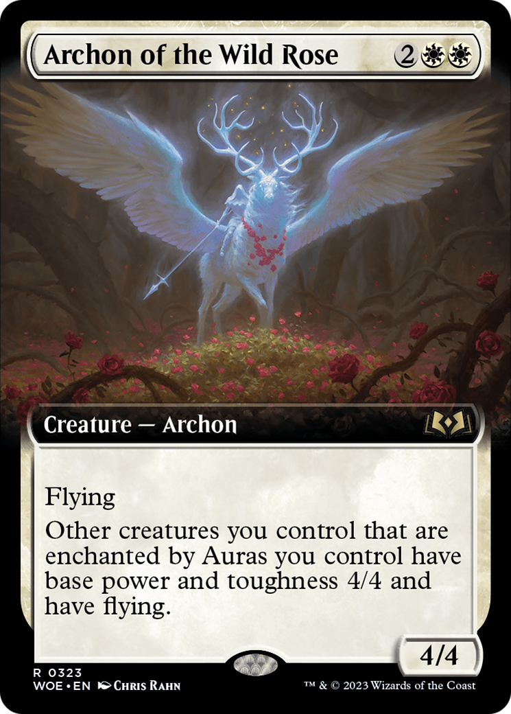 Archon of the Wild Rose (Extended Art) [Wilds of Eldraine] | Pegasus Games WI