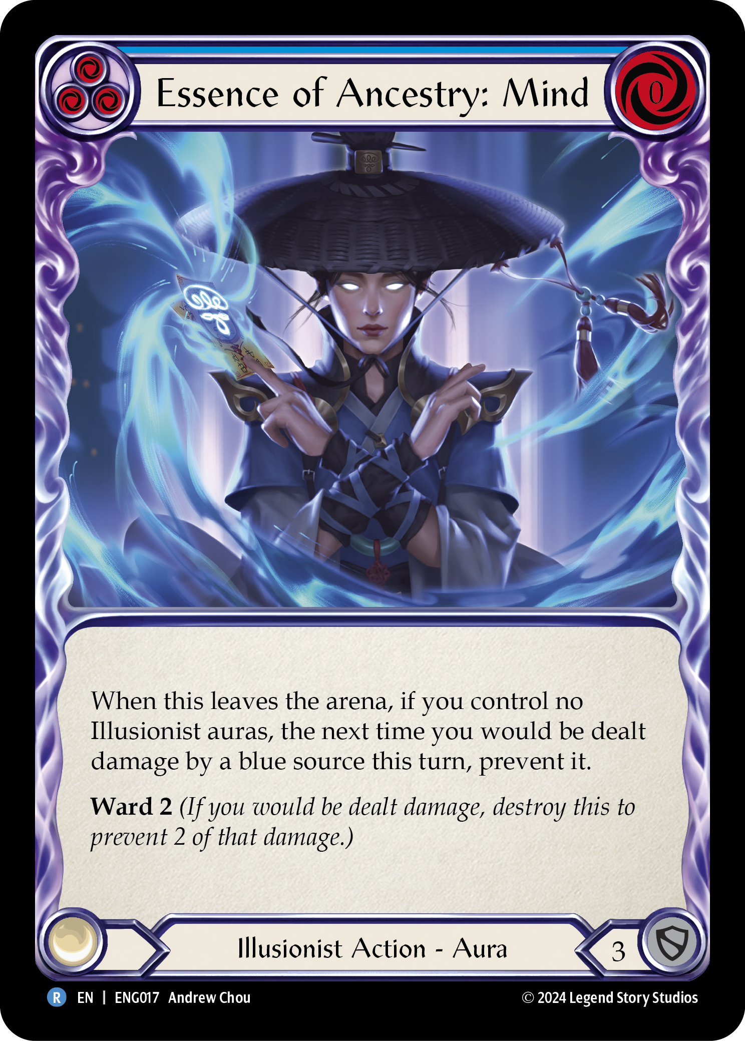 Essence of Ancestry: Mind [ENG017] (Part the Mistveil Enigma Blitz Deck) | Pegasus Games WI