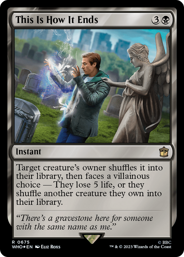 This Is How It Ends (Surge Foil) [Doctor Who] | Pegasus Games WI