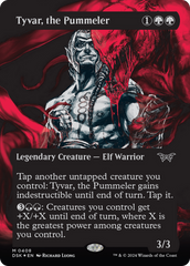 Tyvar, the Pummeler (Showcase) (Textured) [Duskmourn: House of Horror] | Pegasus Games WI