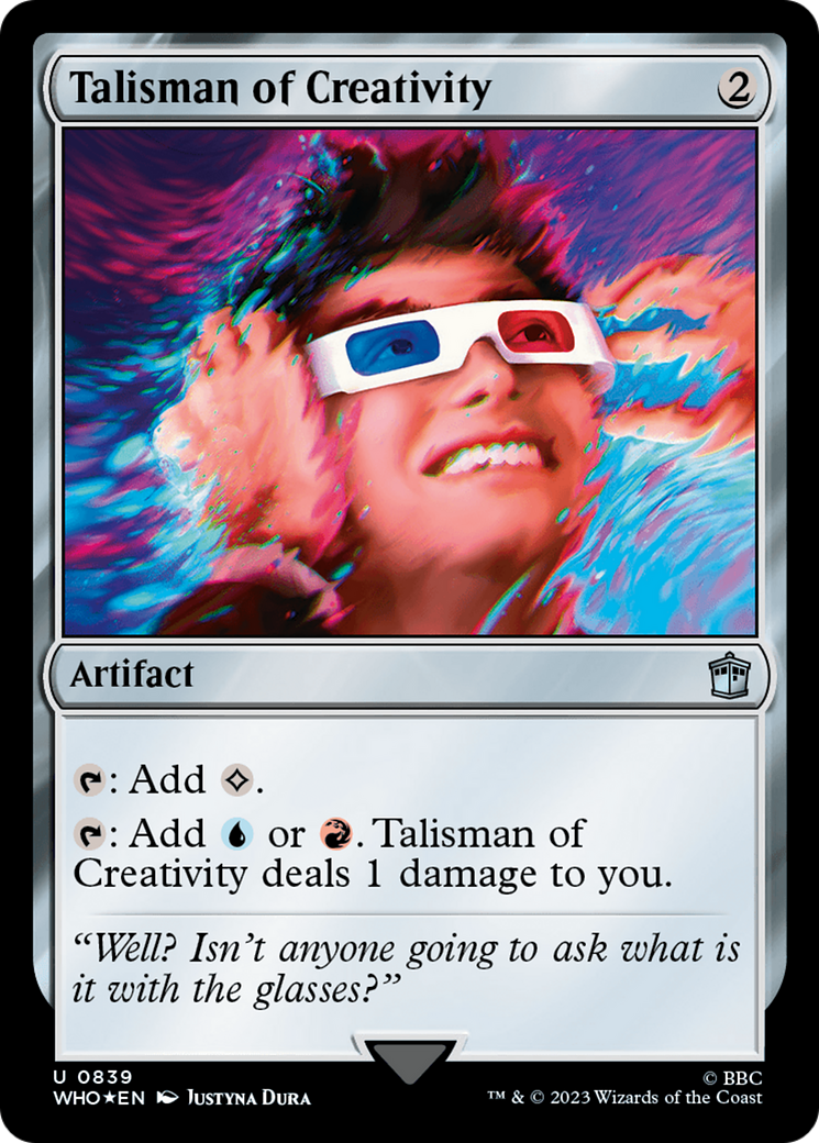 Talisman of Creativity (Surge Foil) [Doctor Who] | Pegasus Games WI