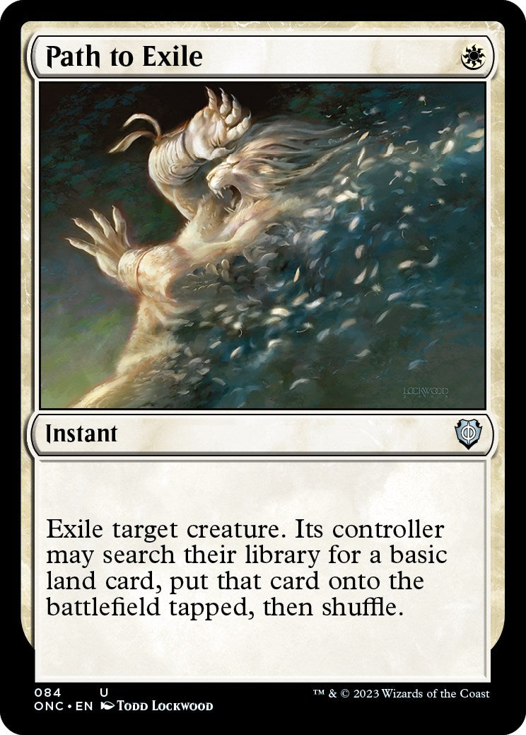 Path to Exile [Phyrexia: All Will Be One Commander] | Pegasus Games WI