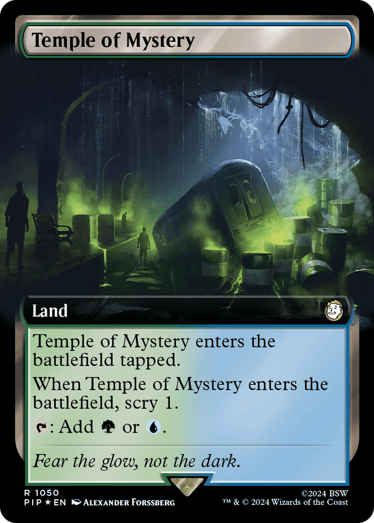 Temple of Mystery (Extended Art) (Surge Foil) [Fallout] | Pegasus Games WI
