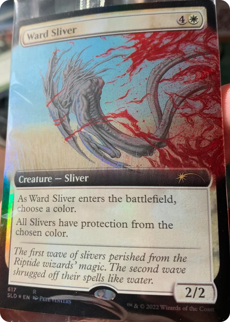 Ward Sliver (Extended Art) [Secret Lair Drop Promos] | Pegasus Games WI