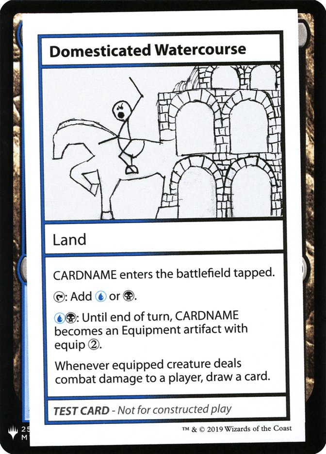 Domesticated Watercourse [Mystery Booster Playtest Cards] | Pegasus Games WI