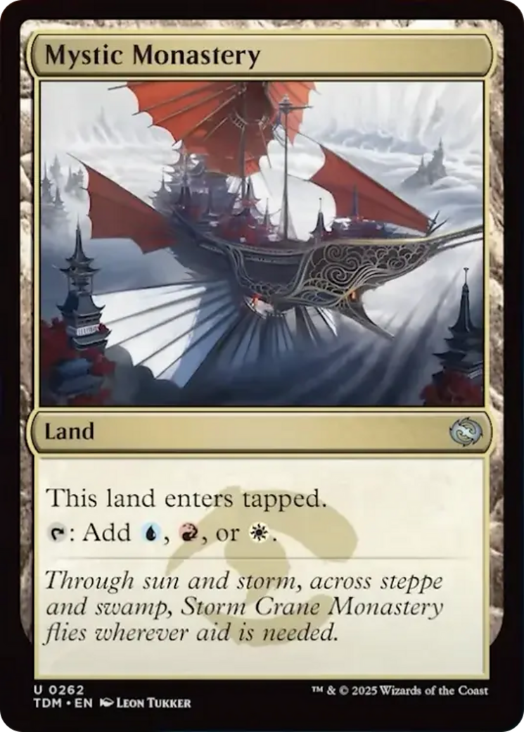 Mystic Monastery [Tarkir: Dragonstorm] | Pegasus Games WI